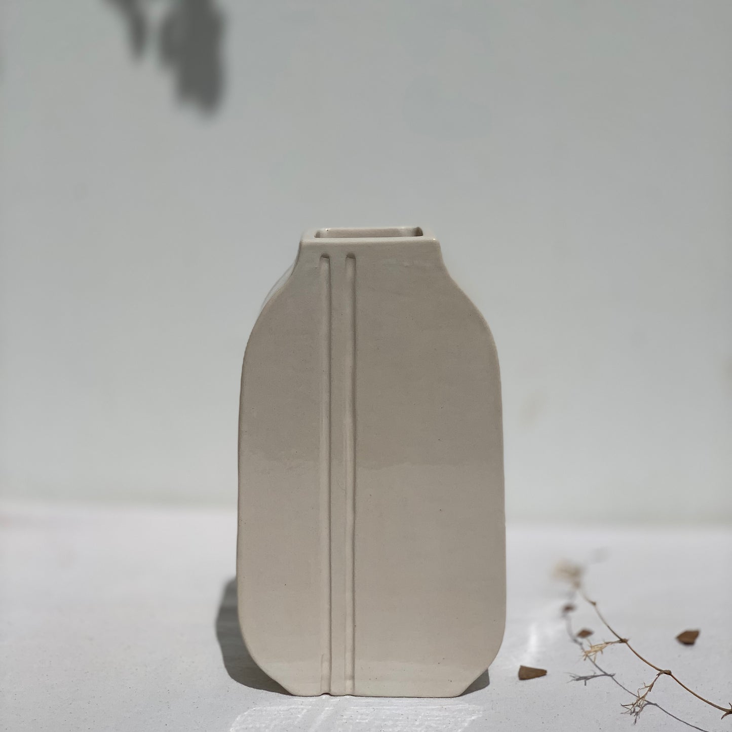 Slab vase