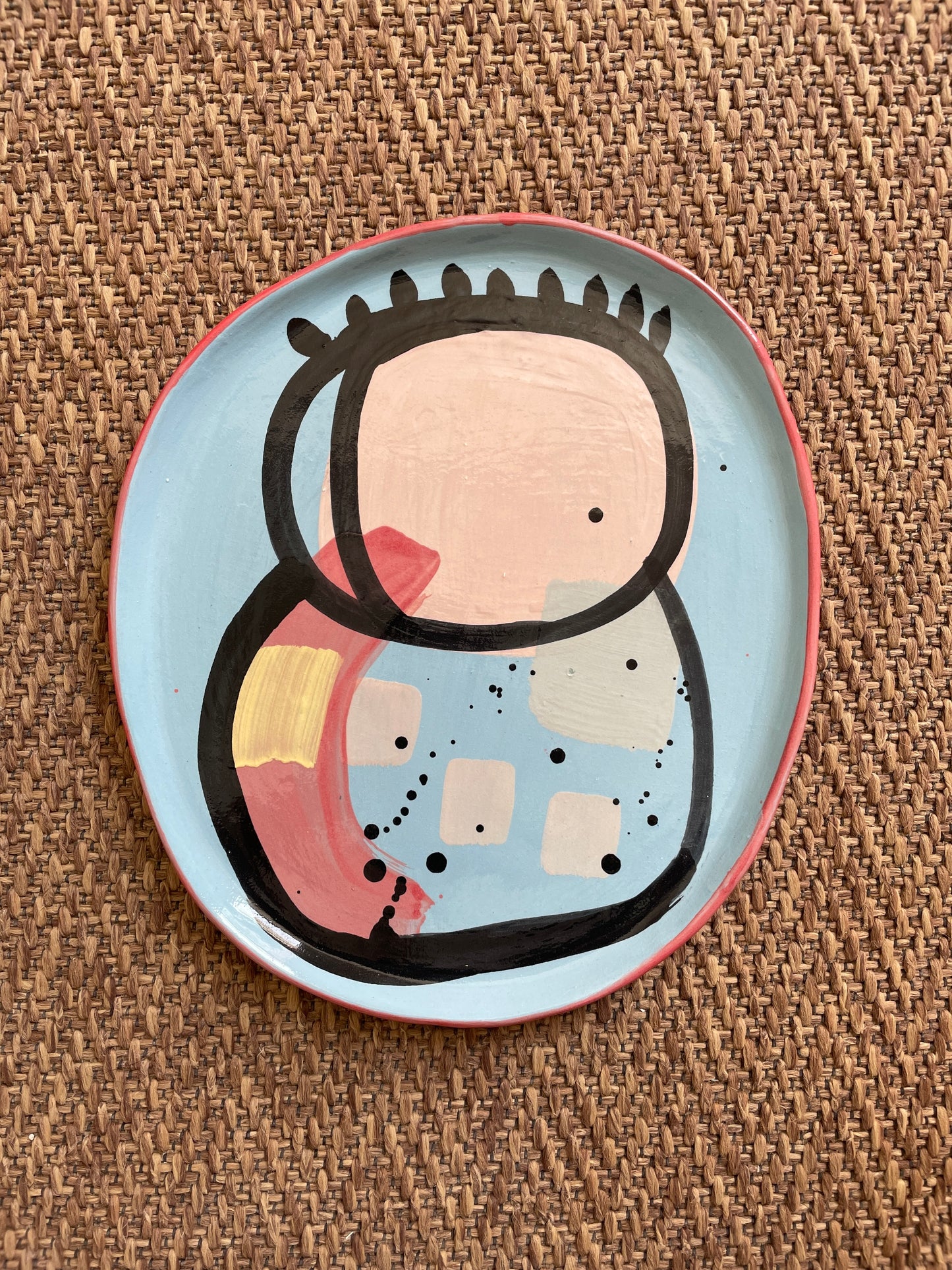 Customized dinnerware by Radhika Hamlai