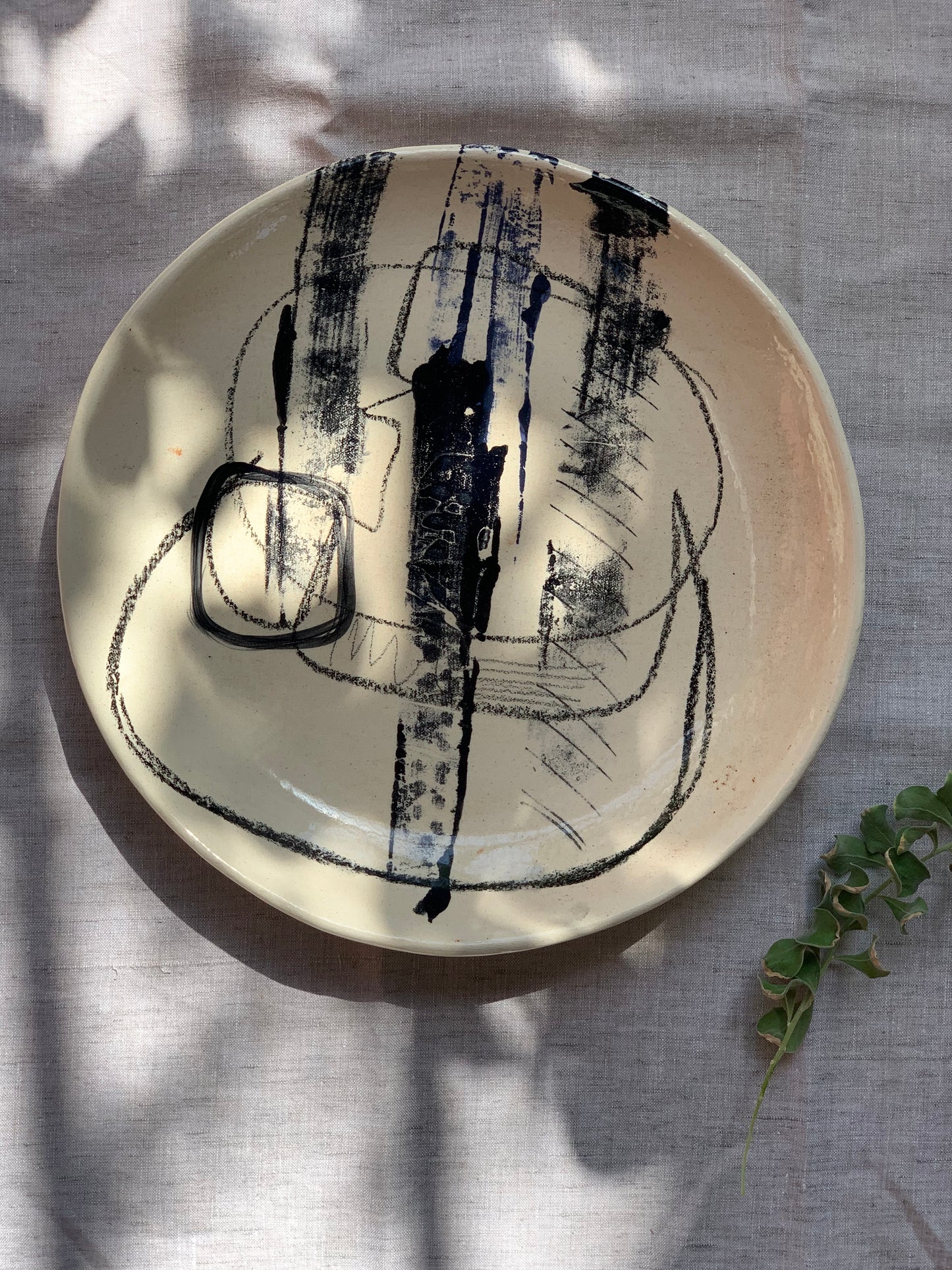 Customized dinnerware by Radhika Hamlai