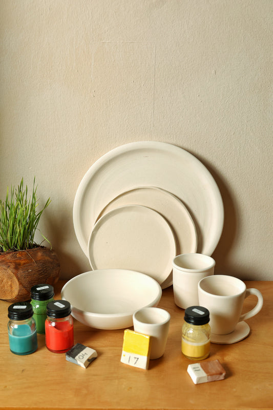 Create your own Ceramic Dinner Set